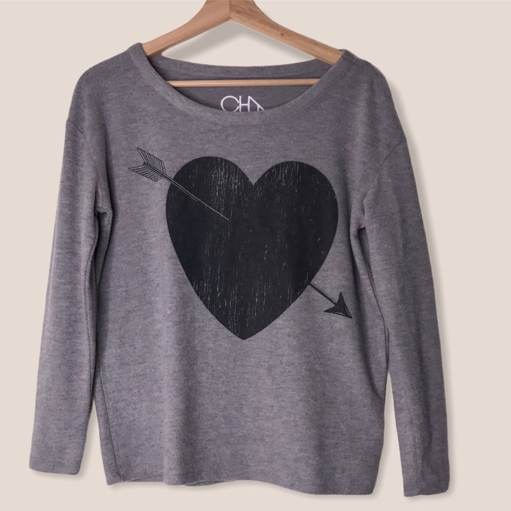 Chaser Arrow Heart Cozy Sweatshirt